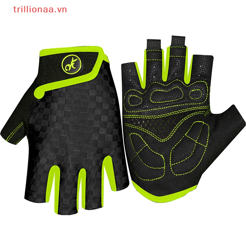 Găng Tay Đi Xe Đạp Leo Núi / Xe Máy Thấm Hút Mồ Hôi Bằng Nylon Thoáng Khí Cho Nam Và Nữ (S ,L ,XL) VN