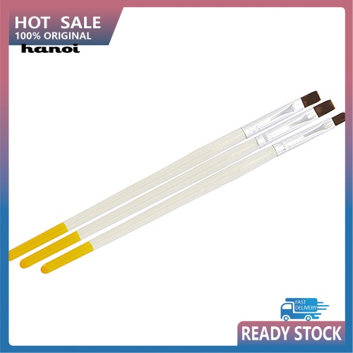 Set 3 Cọ Vẽ Trang Trí Móng Tay Nghệ Thuật Chuyên Nghiệp