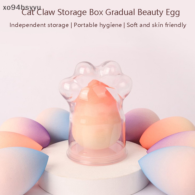 Mút Trang Điểm Xo94Bsyu Hình Vỏ Trứng Màu Gradient