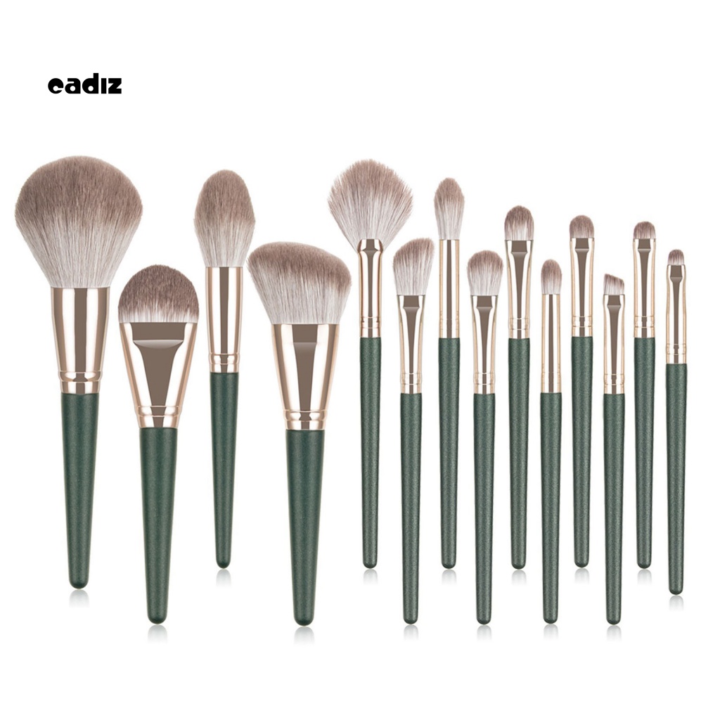 Set 14 Cọ Trang Điểm Mềm Mịn Dễ Vệ Sinh An Toàn Cho Da