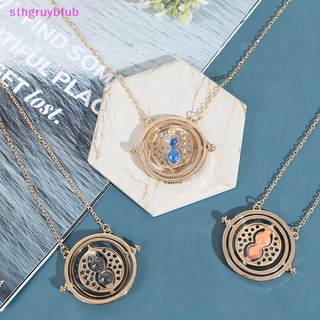 Vòng cổ mặt đồng hồ cát 3d phong cách harry potter