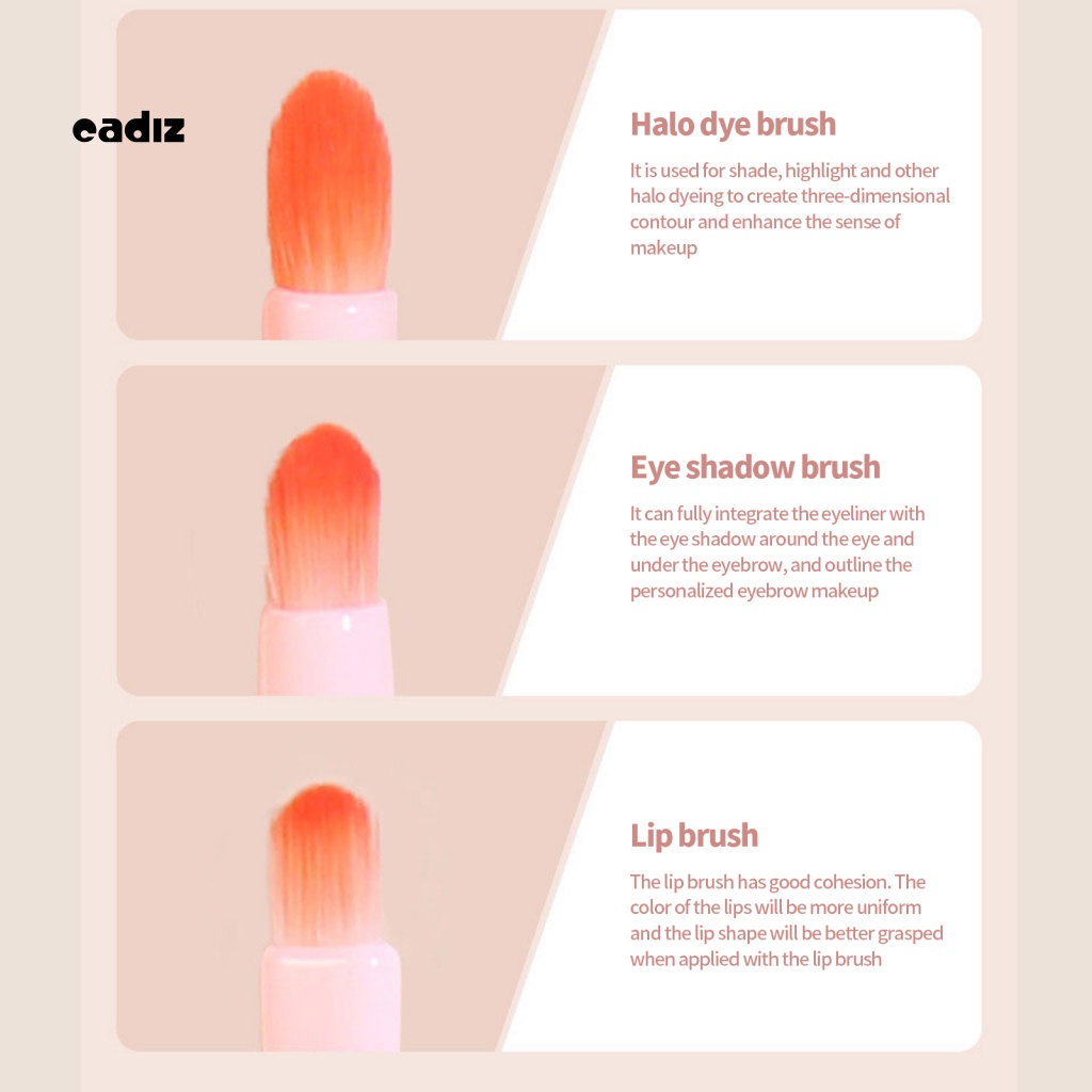 1 Bộ Cọ Trang Điểm Lông Mềm Chuyên Nghiệp Cho Salon Làm Đẹp