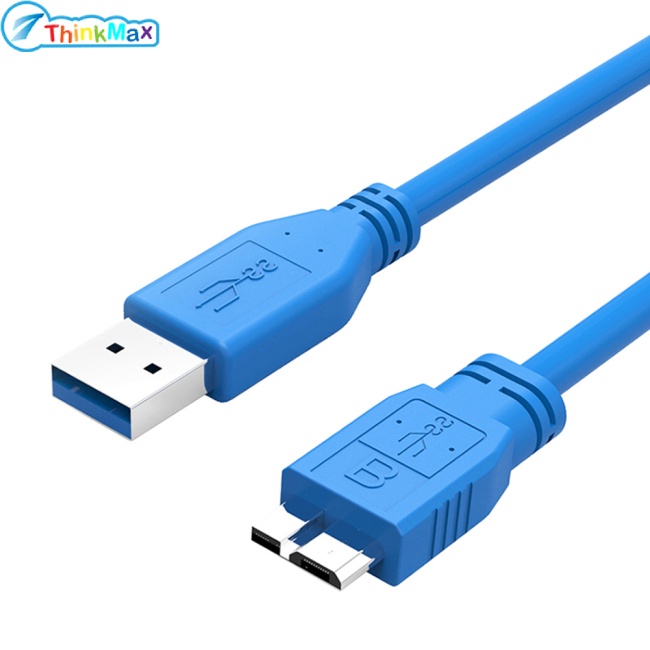 Thinkmax Dây Cáp Đồng Bộ Dữ Liệu Tốc Độ Cao Loại A Micro B USB3.0 3.0 Cho Ổ Cứng HDD Samsung S5 Note3