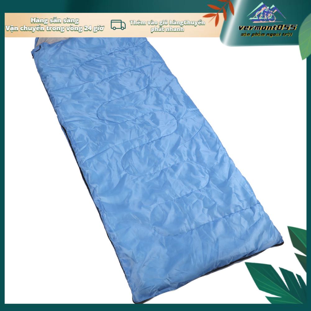 Vermont055 Túi Ngủ Người Lớn Rỗng Cotton Polyester Ấm Áp Thoải Mái Thân Thiện Với Làn Da Hood Bao Cắm Trại