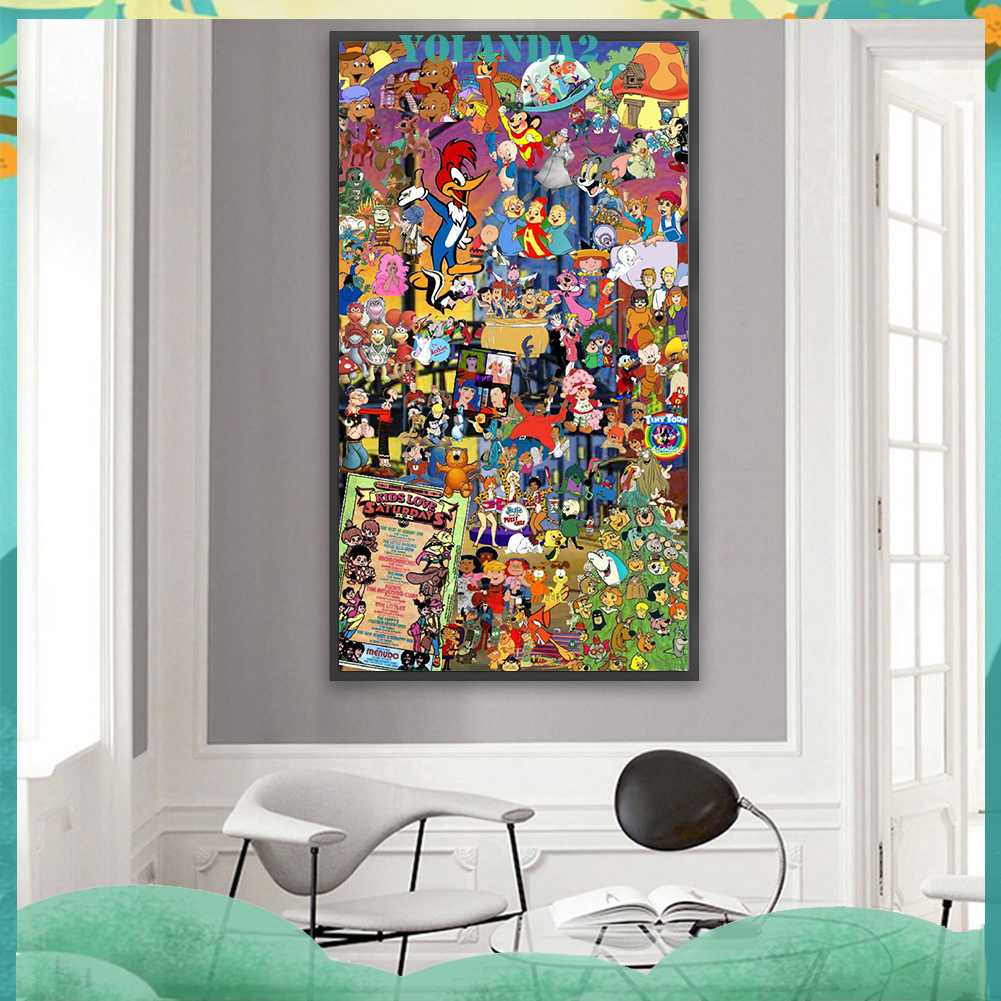 Tranh Đính Đá Kim Cương Toàn Bộ 5D DIY Hình Vẽ Lễ Hội