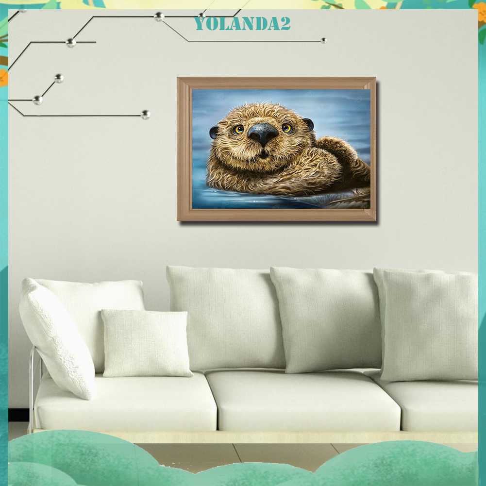 Tranh Đính Đá Kim Cương Toàn Bộ 5D DIY Hình Vẽ Nghệ Thuật Trang Trí Nhà Cửa