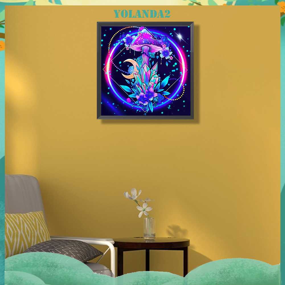 Tranh Đính Đá Kim Cương Toàn Bộ 5D DIY Hình Vẽ Hoa Hồng