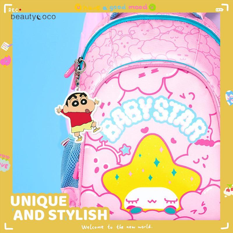 Beautycoco🍊Móc Khóa Nhỏ Bằng Acrylic Hình Hoạt Hình Shinnosuke Cá Tính
