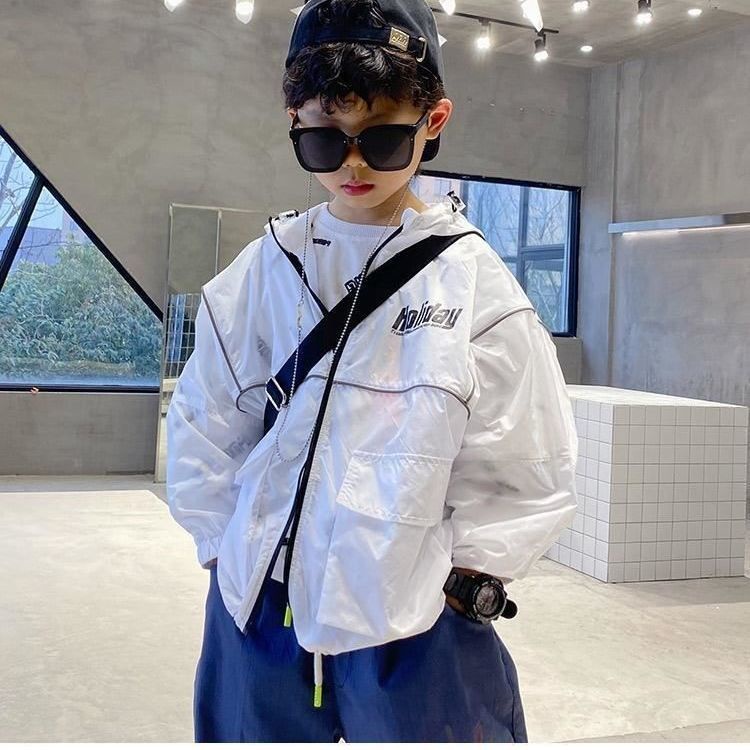 Áo Khoác Tay Dài Dáng Rộng Thoáng Khí Chống Tia Cực Tím Phong Cách Hàn Quốc Thời Trang Mùa Hè