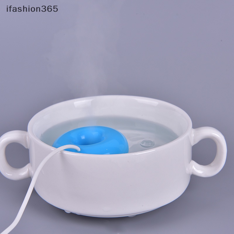 1 Máy Tạo Độ Ẩm Không Khí Hình Bánh Donut Mini Kết Nối USB ifashion365