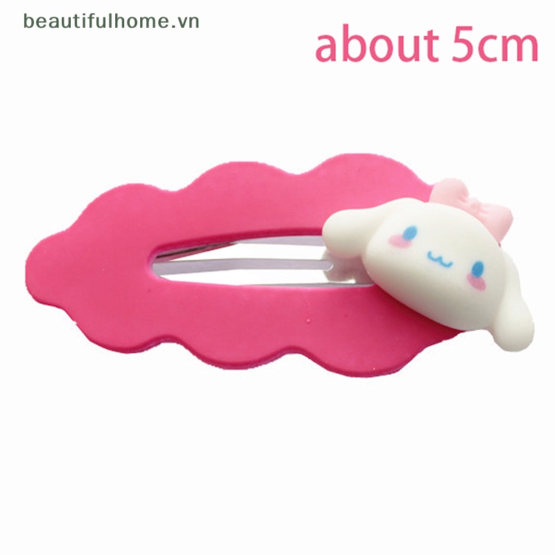 [beautifulhome] Kẹp Tóc Sanrio Kuromi My Melody Cinnamoroll Dễ Thương Cho Bé Gái [Đẹp]