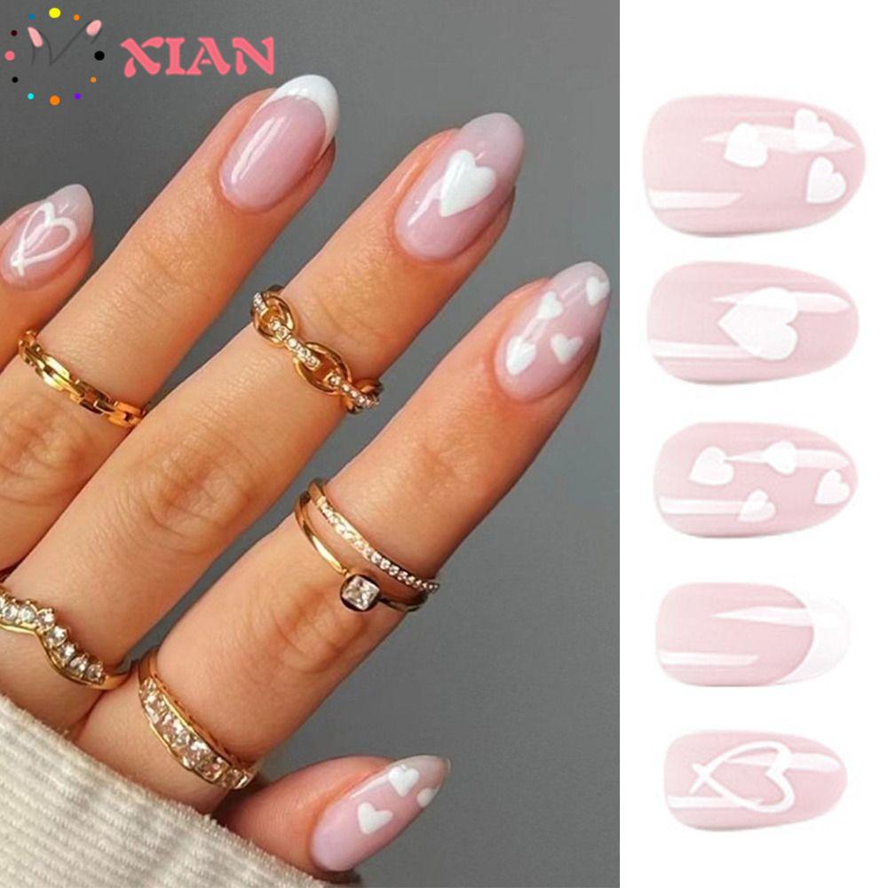 Set 24 Móng Tay Giả Có Thể Tháo Rời Edge