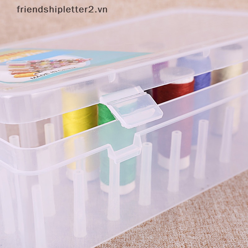 Hộp Đựng 42 Cuộn Chỉ May Vá Tiện Lợi