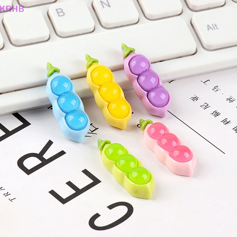 Set 2 Hạt Nhựa Phát Quang Nhiều Màu Sắc Dùng Để Trang Trí Ốp Điện Thoại Mới