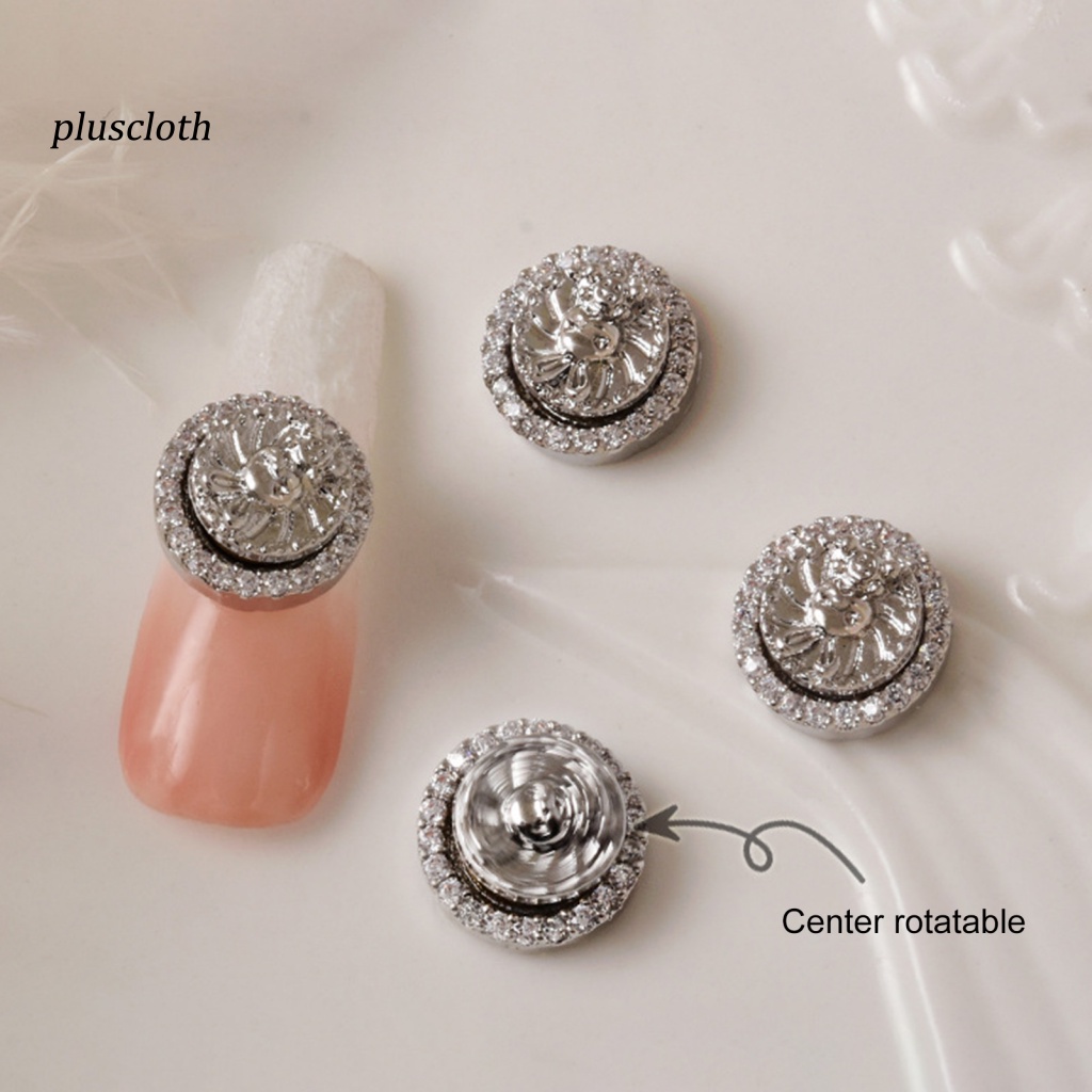 Set 2 Hộp Phụ Kiện Trang Trí Móng Tay Nghệ Thuật Hình Thỏ Năm Mới