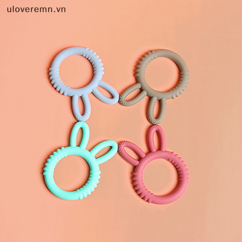 Uloveremn Đồ Chơi Mài Răng Hình Thỏ Gel Cho Bé