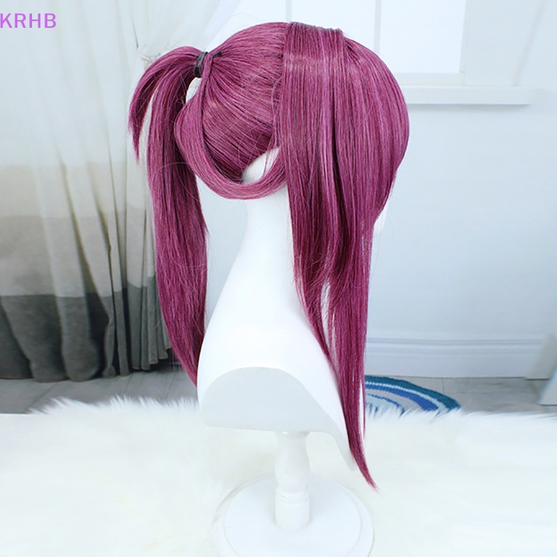 Tóc Giả 45cm Màu Tím Dùng Để Hóa Trang Nhân Vật Hankai Star Rail Kafka Mới