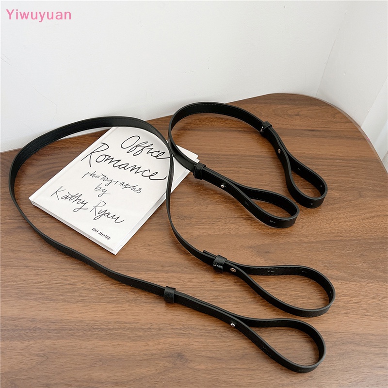< Yiwuyuan > Túi Đeo Chéo Vai Bằng Da Màu Trắng Thời Trang Bền Bỉ Có Thể Điều Chỉnh Dây Đeo Sáng Tạo Mới