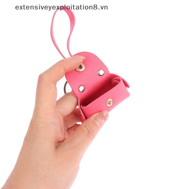 Túi Da Mềm Mini Đựng Tai Nghe / Tiền Xu / Móc Khóa Tiện Dụng