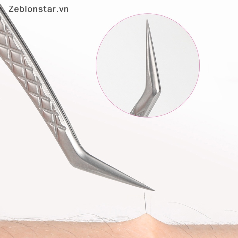 Nhíp Gắn Mi Giả Bằng Thép Không Gỉ Tiện Dụng