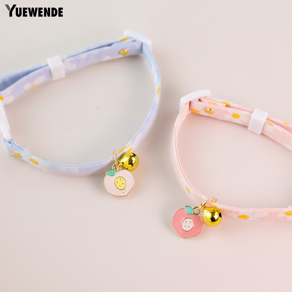 Vòng Cổ YQ.E Độ Co Giãn Cao Với Họa Tiết Chấm Bi Dễ Thương Có Thể Điều Chỉnh Cho Thú Cưng Mặc Hàng Ngày