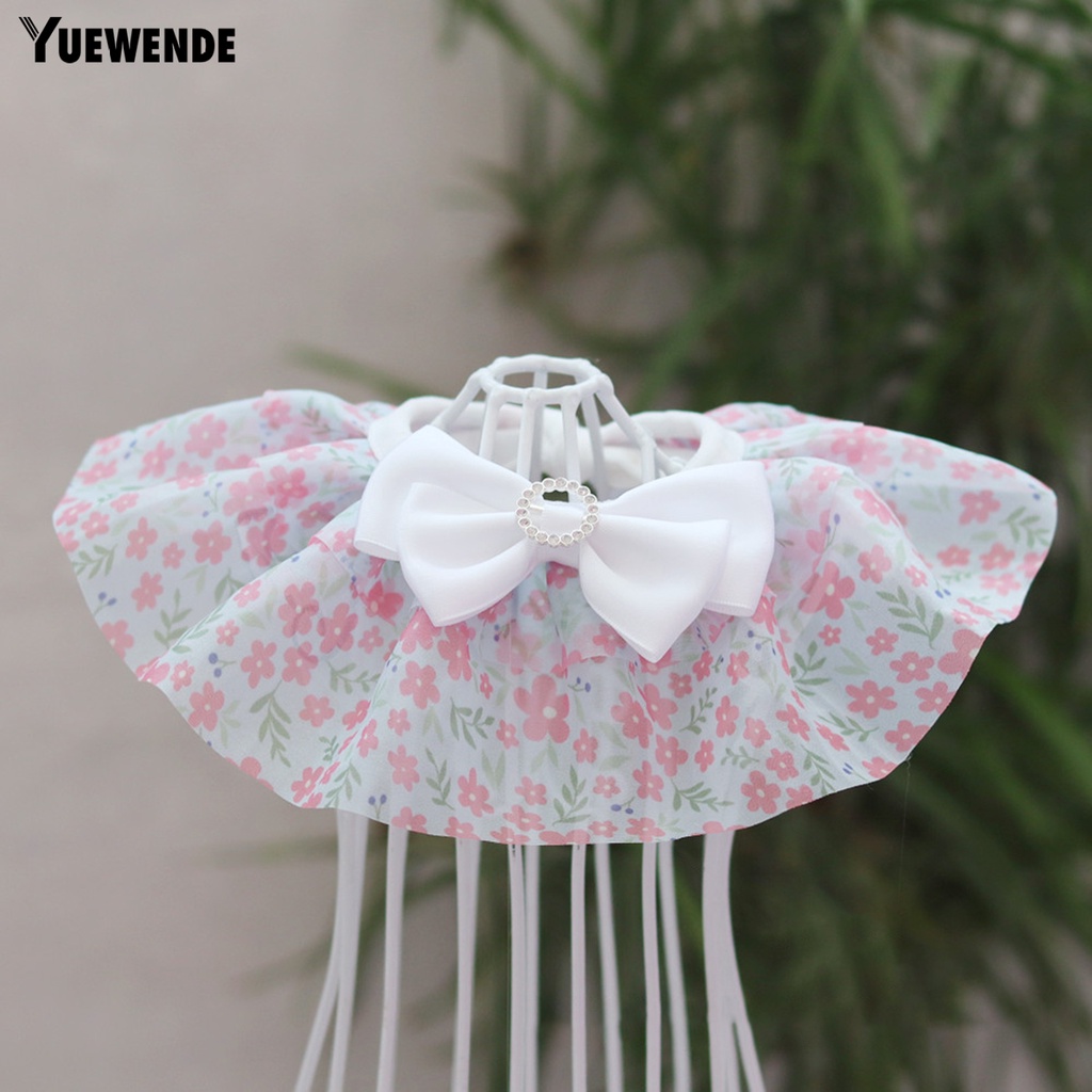 Yếm Đeo Cổ Họa Tiết Hoa Dễ Thương Cho Thú Cưng