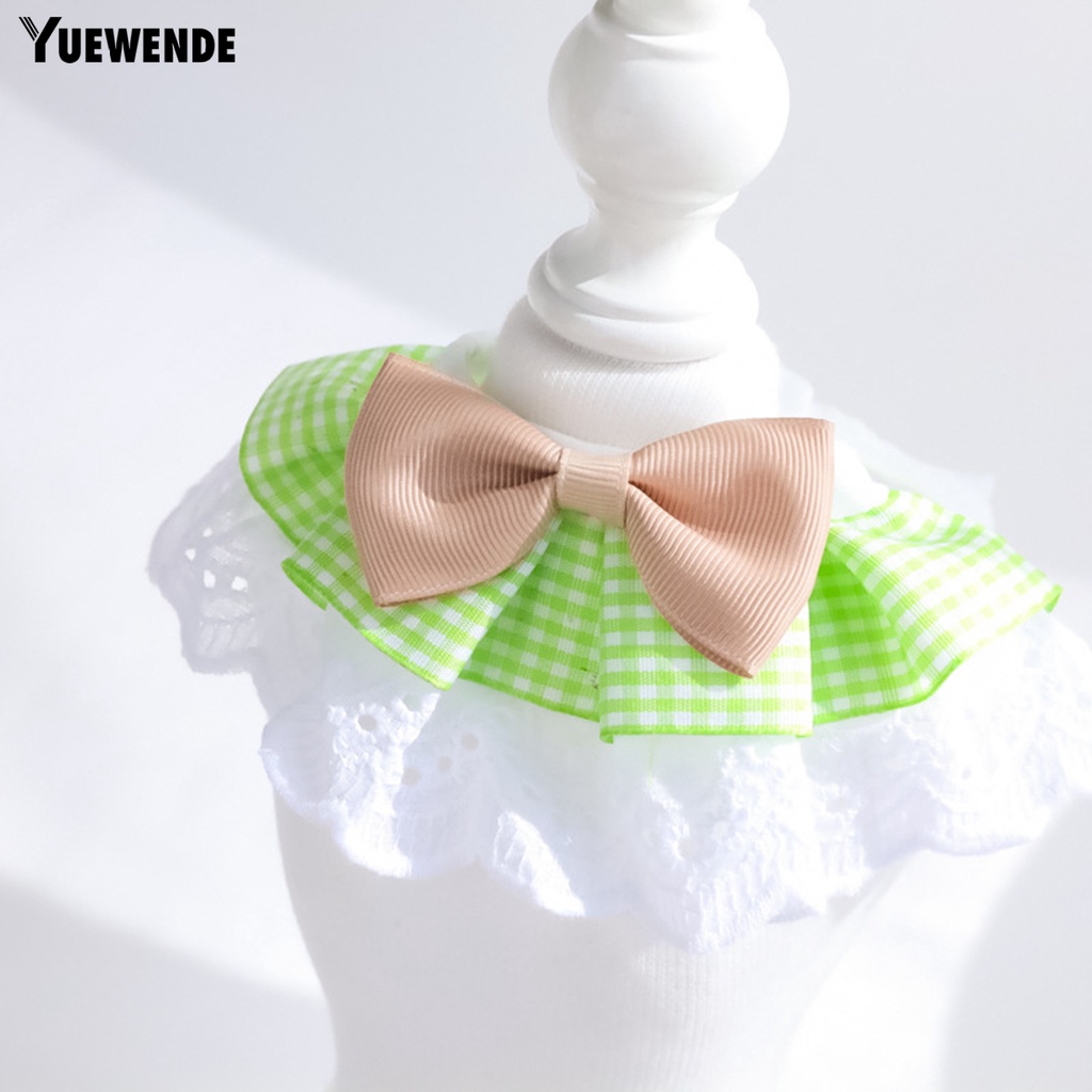 Yq.e Yếm Thắt Nơ Nhiều Màu Bằng Polyester Thân Thiện Với Da Chống Mài Mòn Dễ Sử Dụng Dành Cho Thú Cưng