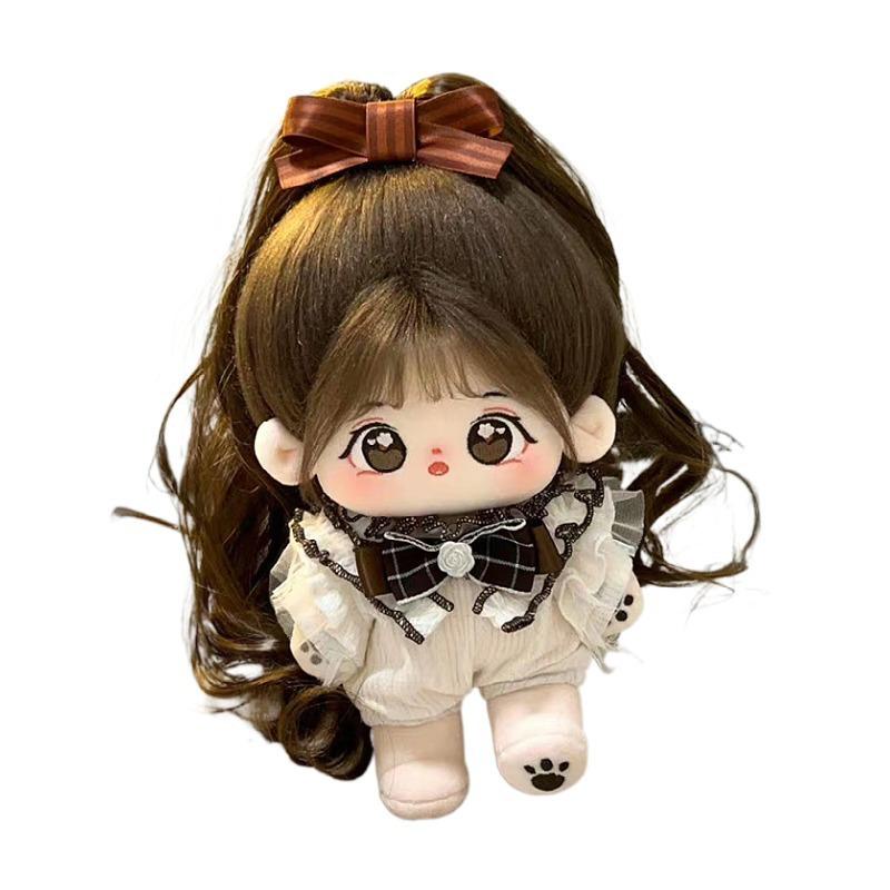Búp Bê Bé Gái Vải Cotton 20cm Màu Nude Đáng Yêu