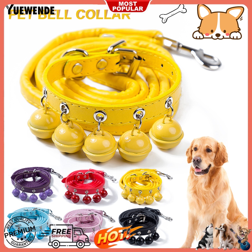 Dây Dắt Thú Cưng Đi Dạo Chống Sặc Màu Trơn Dễ Thương