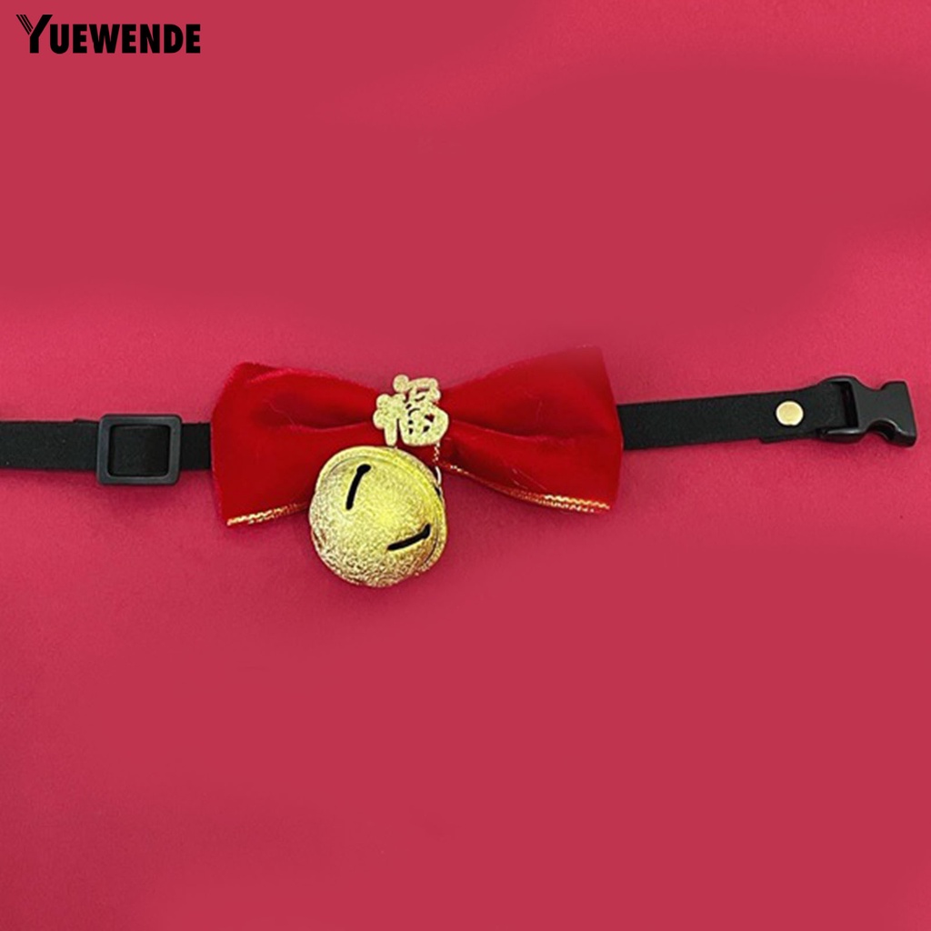 Yq.e Vòng Cổ Polyester Siêu Mềm Bắt Mắt Theo Chủ Đề Năm Mới Cho Thú Cưng Tại Nhà