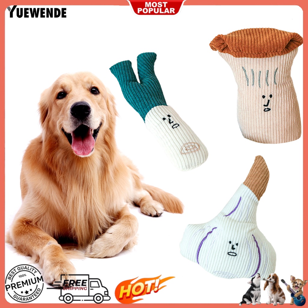 Đồ Chơi Nhồi Bông Giảm Căng Thẳng Chống Ăn Mòn Họa Tiết Hoạt Hình Cho Cún Cưng