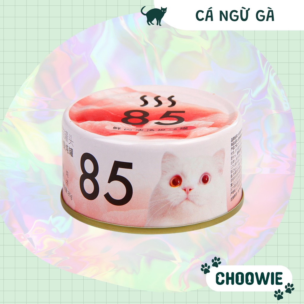 Súp thịt Furry Tail 85 độ nhiều hương vị thơm ngon 85 gr | Đồ ăn cho mèo