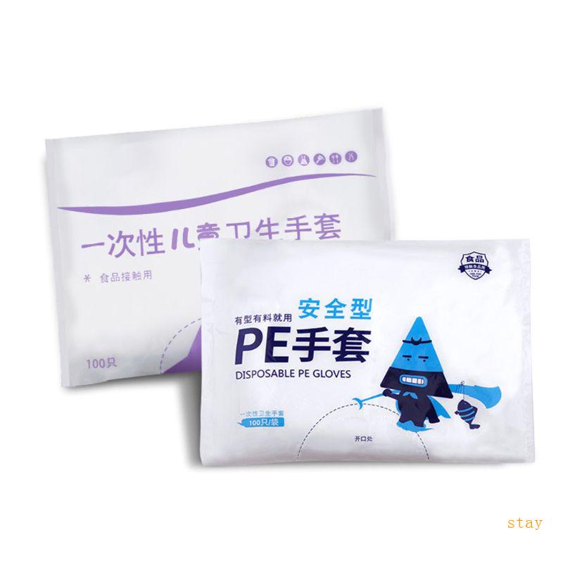 100 Bao Tay Nhựa Dùng Một Lần Tiện Dụng Và Bền