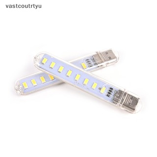 Đèn LED 8 Bóng Mini Có Cổng Sạc USB Cho PC Laptop