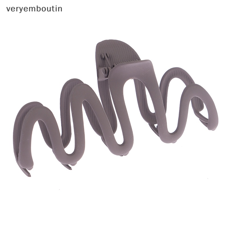 Kẹp Tóc Càng Cua Hình Gợn Sóng Thiết Kế Hình Học Đặc Biệt Cho Nữ n
