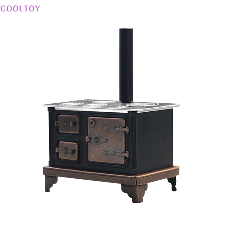 Mô Hình Bếp Lò Mini Tỷ Lệ 1: 12 Dùng Để Trang Trí Nhà Búp Bê