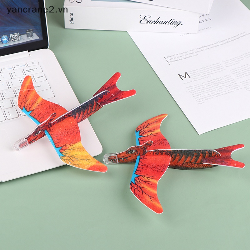 Set 5 Mô Hình Đồ Chơi Máy Bay Xoay Khủng Long 18CM yancrane2.vn