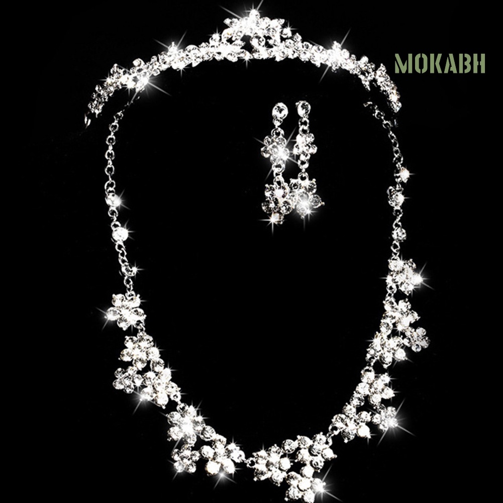 Vòng cổ / CàI TóC HìNh Vương MiệN ĐíNh Đá Sang TrọNg