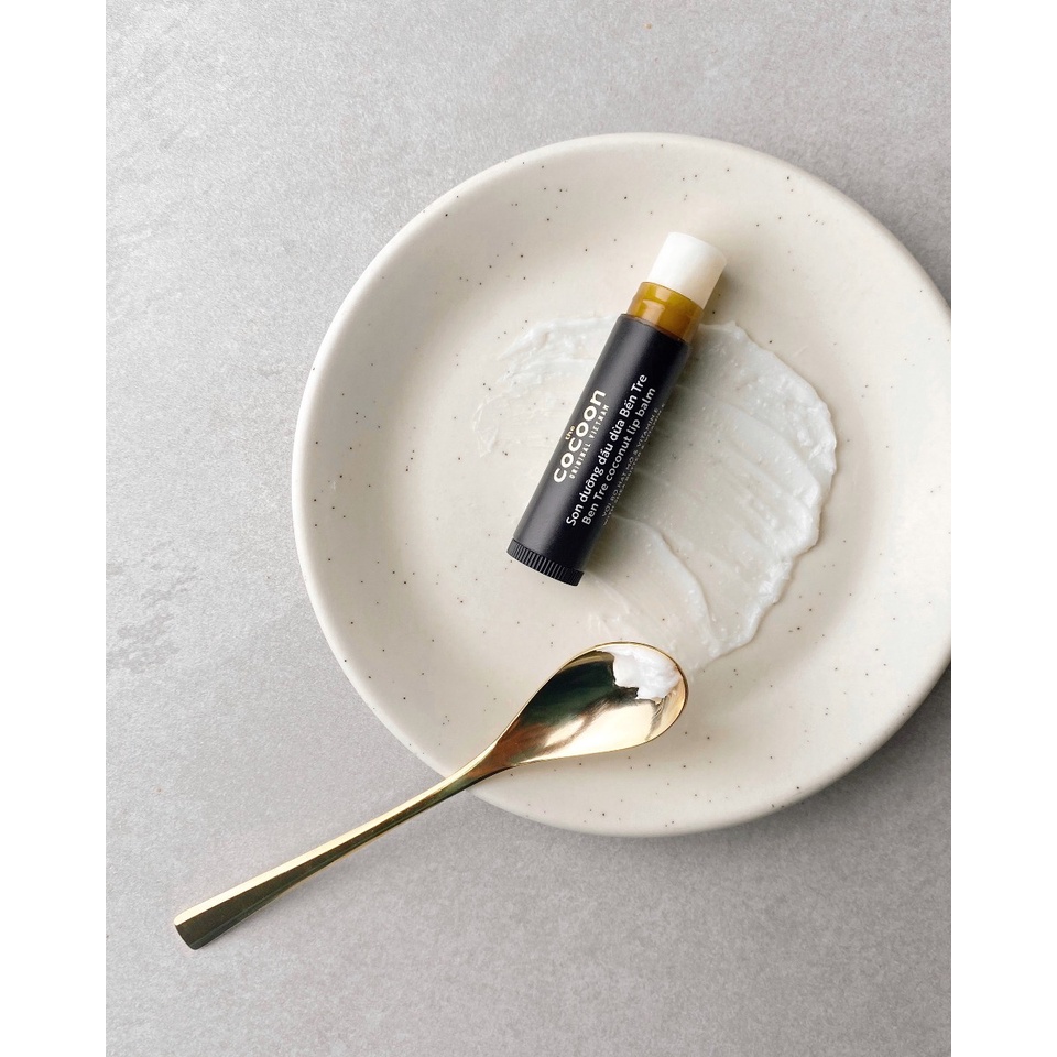 Son Dưỡng COCOON Dầu Dừa Bến Tre chống thâm môi & khô môi - Coconut Lip Balm 5G