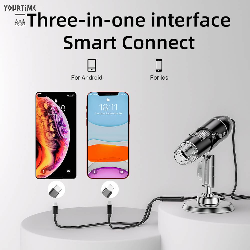 Máy Soi HiểN Vi Kỹ ThuậT Số 1600X USB Cho IOS Android