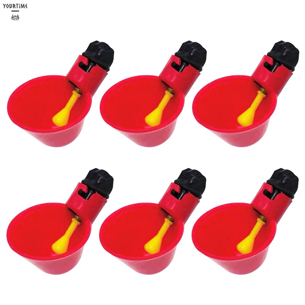 Bộ 6 Dụng Cụ Cho Gà Uống Nước Tự Động