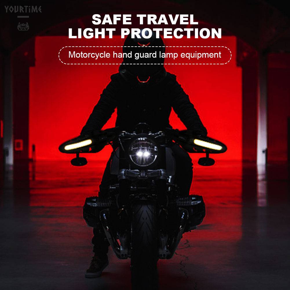 1 Cặp Đèn LED Bảo Vệ Tay Lái Xe Máy
