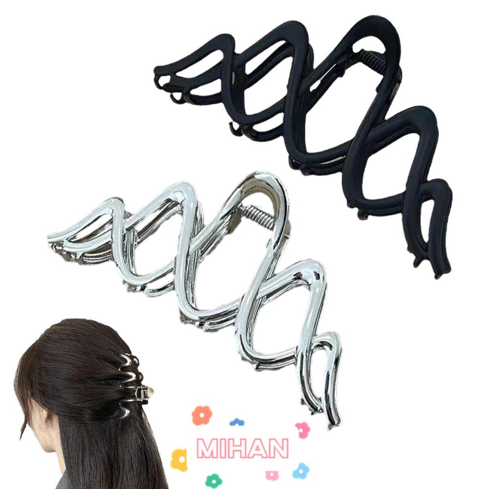 Kẹp Tóc Kim Loại Hình Học Chất Lượng Cao MIHAN1