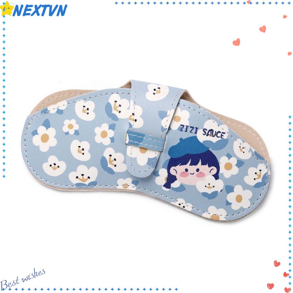 Túi Da PU Đựng Mắt Kính In Họa Tiết Thời Trang Ốp