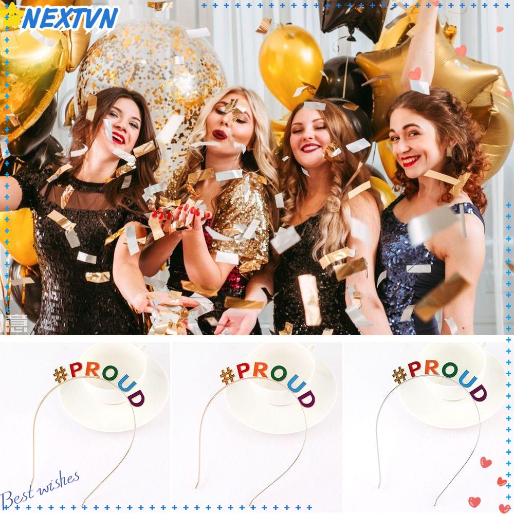 Băng Đô Phản Xạ NEXTVN|Cài Tóc Tráng Men Màu Sắc Tinh Tế Cho Bữa Tiệc Sinh Nhật