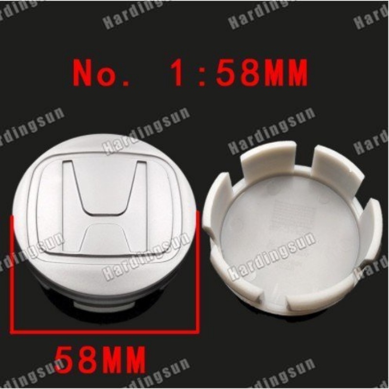 1 Nắp Logo Trang Trí Vành Bánh Xe Hơi Honda 58mm 62MM 69MM