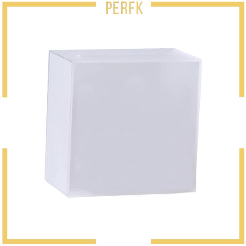 Hộp Đựng Thẻ Bằng Acrylic Trong Suốt In Họa Tiết Cô Dâu / Sinh Nhật Độc Đáo