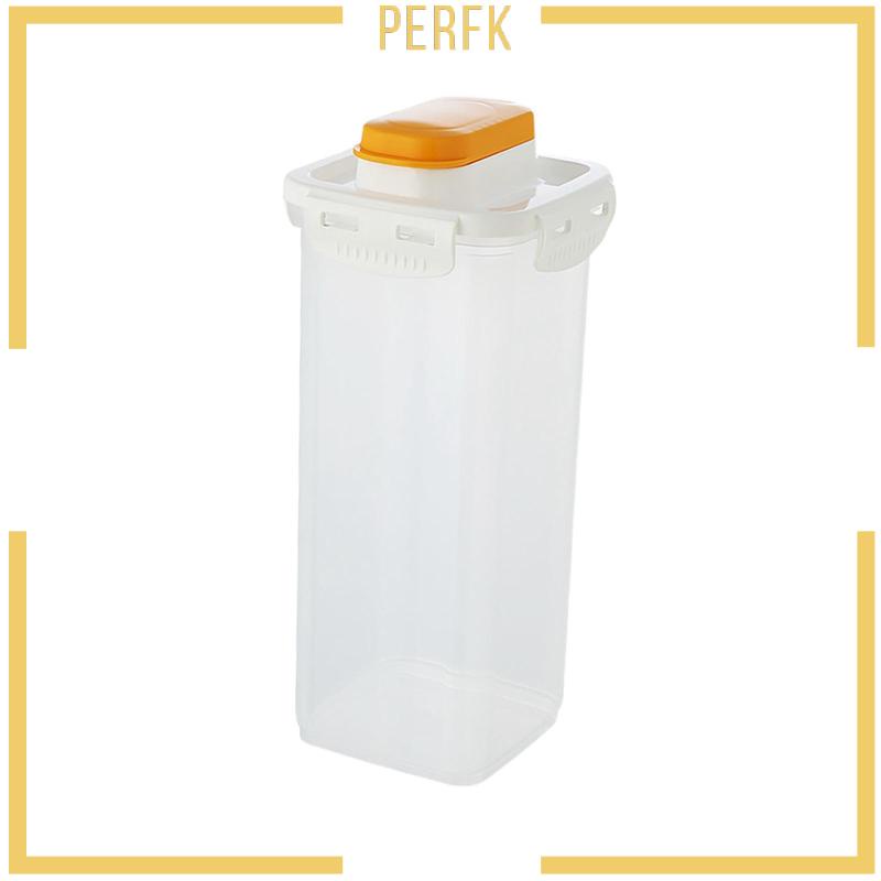 Hộp Đựng Bột Tẩy Rửa Có Nắp Đậy Kín Khí Cho Nhà Bếp