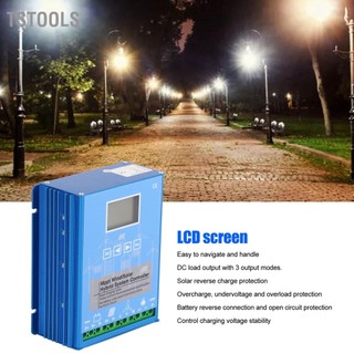 Tstools 24v 48v mppt gió năng lượng mặt trời lai bộ điều khiển màn hình lcd đa sạc 1000w quang điện