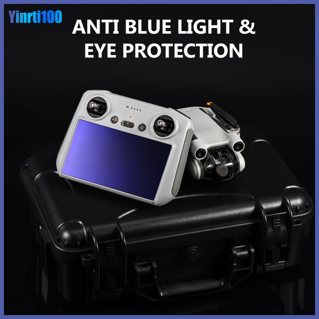 Set 2 Kính Cường Lực Hd Bảo Vệ Màn Hình Điều Khiển Từ Xa Cho Dji Mavic 3 Classic / Mini 3 Pro